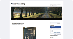 Desktop Screenshot of blog.akelesconsulting.com